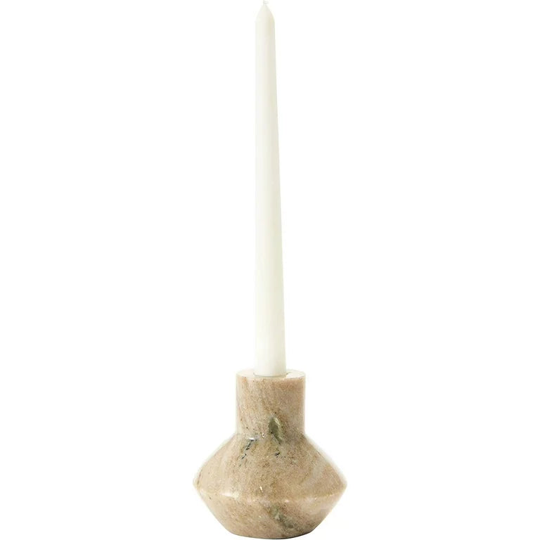 Ivy Marble Candle Holder, Small