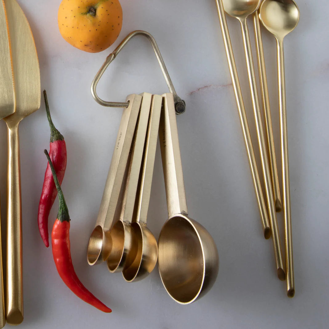 Ronika Luxe Gold Measuring Spoons