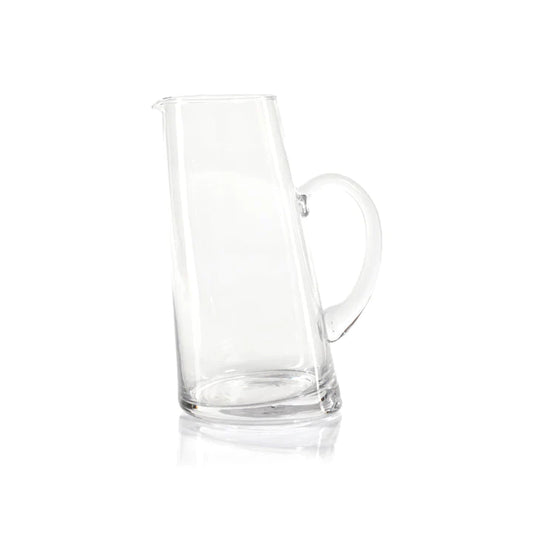 Shireen Leaning Glass Pitcher