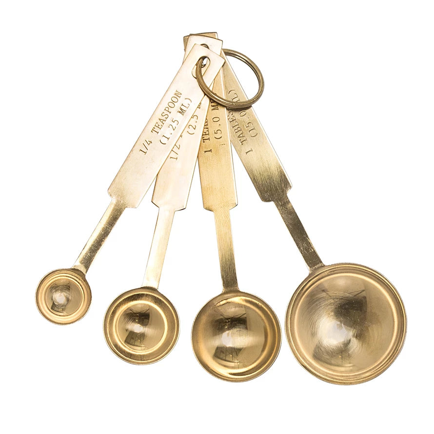 Wajiha Gold Measuring Spoons