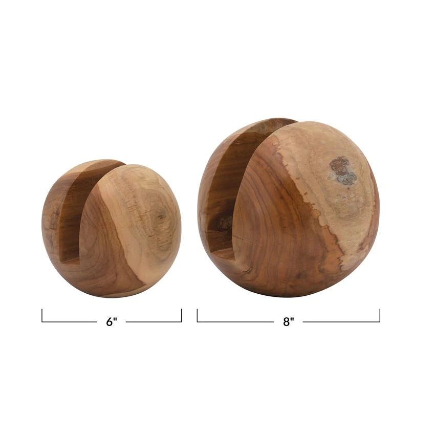 Shima Teakwood Orbs Set