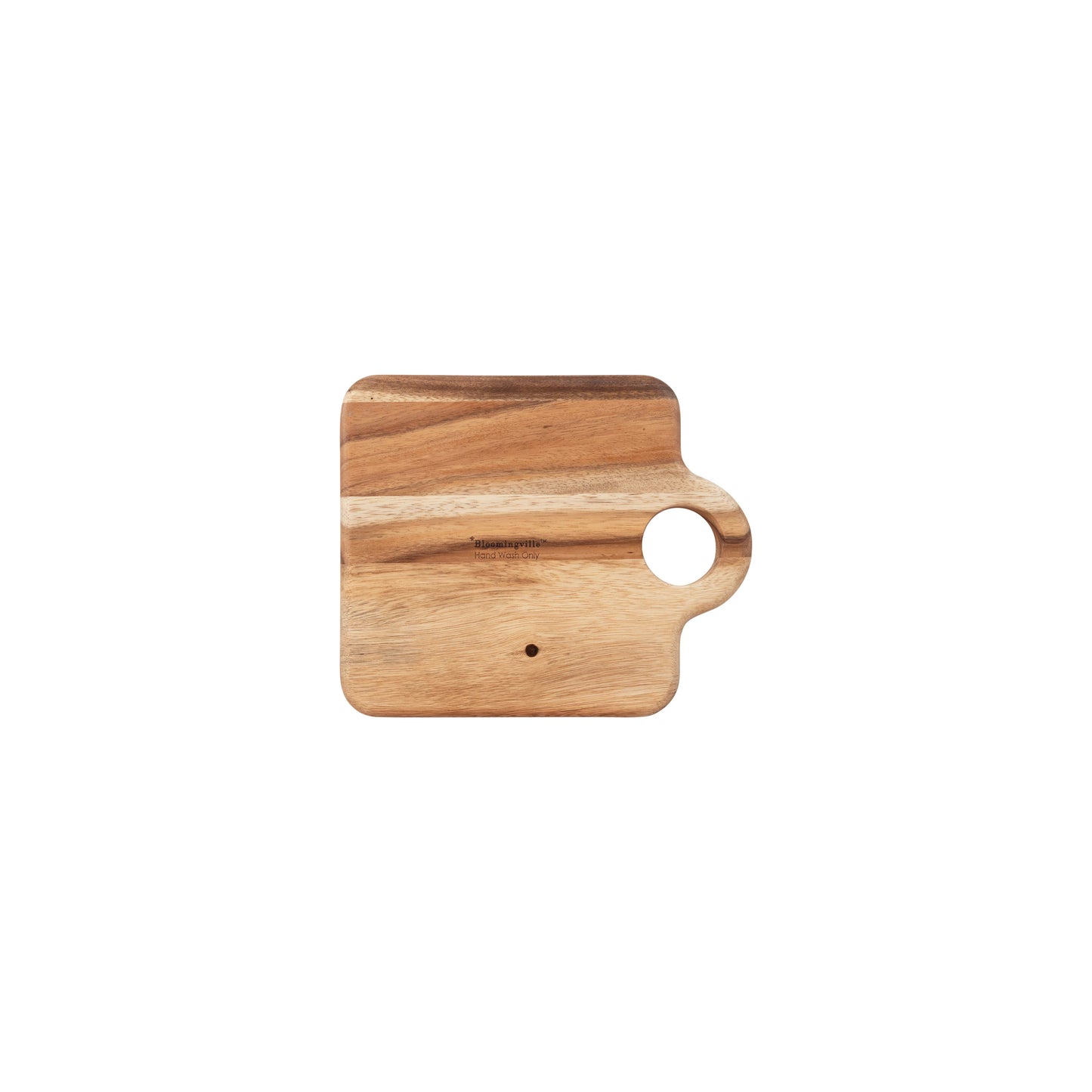 Faten Wood Cutting Board with Handle, Suar