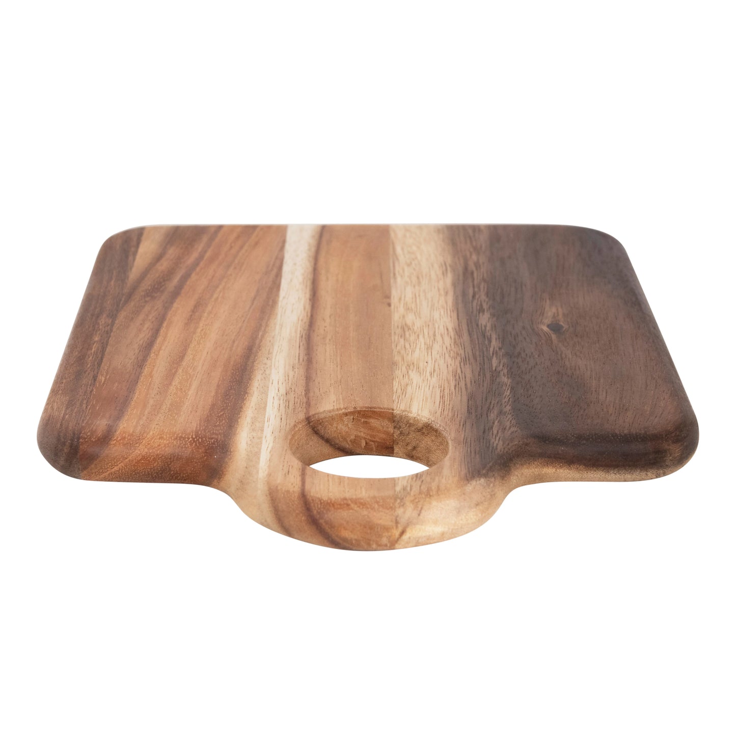 Faten Wood Cutting Board with Handle, Suar