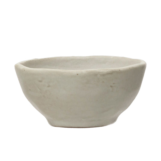 Dana Stoneware Mini Bowl, Matte Reactive Glaze