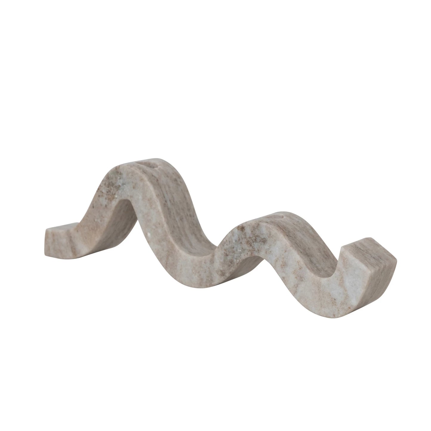 Sabeen Marble Double Candle Holder