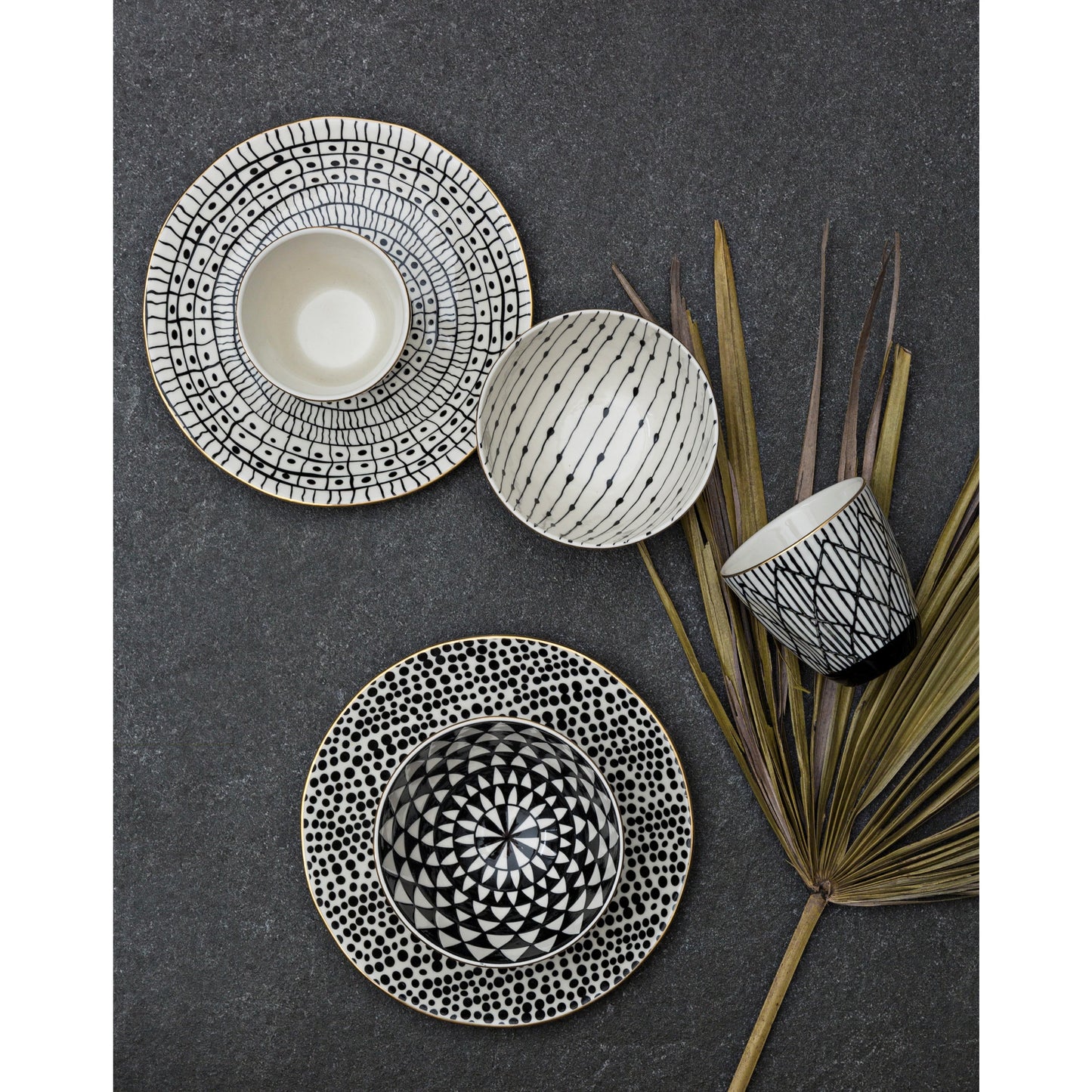 Nazish Stoneware Bowl Set