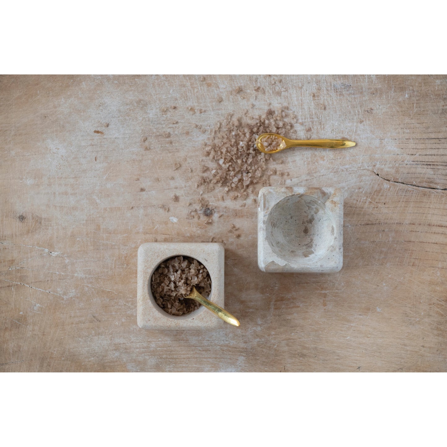 Marble and Sandstone Layana Pinch Pot Set