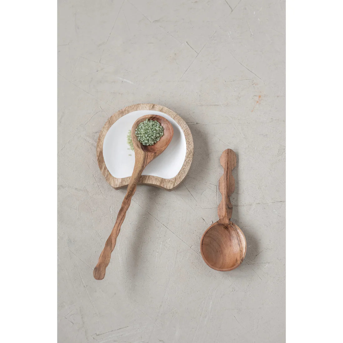 Marwa Hand-Carved Acacia Wood Spoon