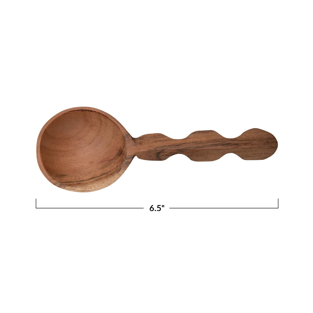 Marwa Hand-Carved Acacia Wood Spoon